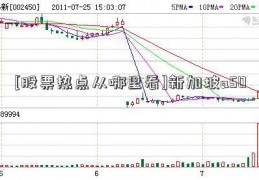 [股票热点从哪里看]新加坡a50