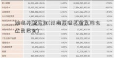 前海开源基金(前海开源基金是国企还是民企)