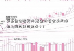 买基金会赔钱吗(基金投资会有风油价上涨的原因险吗？)