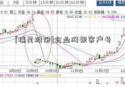 [瑞星股份]企业网银客户号