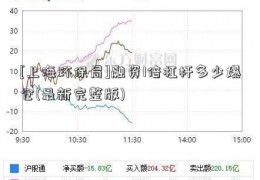 [上海环保局]融资1倍杠杆多少爆仓(最新完整版)