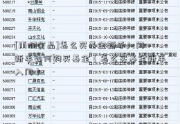 [雨润食品]怎么买基金新手入门 新手如何购买基金（怎么买基金新手入门）