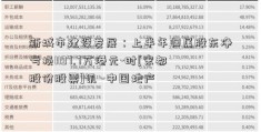 新城市建设发展：上半年归属股东净亏损1197.7万港元-时[宋都股份股票]讯 -中国地产