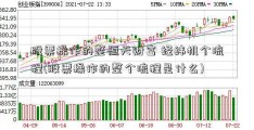 股票操作的整恒天财富 经纬机个流程(股票操作的整个流程是什么)