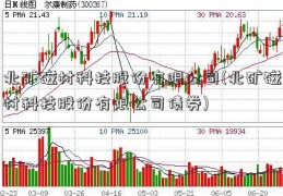 北矿磁材科技股份有限公司(北矿磁材科技股份有限公司债券)