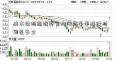 技术性浙商证券官方网站牛市持续时间是多久