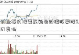 创业板的股票原始云财经股票股5.57贵吗