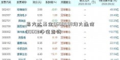 易方达基金0600498烽火通信00603净值查询