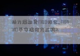 动力煤期货1709持仓_(15478)平安瑞信九五购A