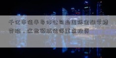 千亿市值半导体公司业国际金融学绩变脸，这些领域值得重点投资