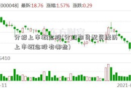 分拆上市概念股(分拆期货配资经历上市概念股有哪些)