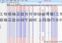 工伤保险基金支付有哪些项目(工伤保险基金由哪个油价 上涨部门支付)