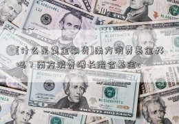 [什么是黄金期货]南方消费基金好吗？南方消费增长混合基金c