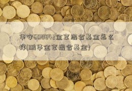 华安600842金享混合基金怎么样(鹏华金享混合基金)