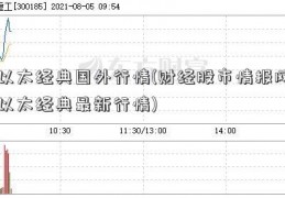 以太经典国外行情(财经股市情报网以太经典最新行情)