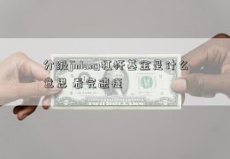 分级jinlang杠杆基金是什么意思 看完速懂