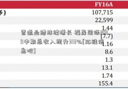 营运业绩持续增长 福晟国际2019中期总收入提升313%[拓维信息吧]