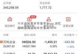 十大虚拟货币交易平台app 正汇源股票规虚拟币交易所TOP10