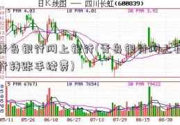 青岛银行网上银行(青岛银行网上银行转账手续费)