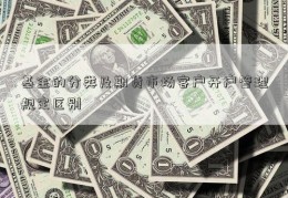 基金的分类及期货市场客户开户管理规定区别