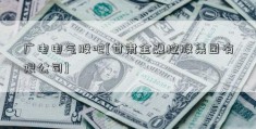 广电电气股吧[甘肃金融控股集团有限公司]