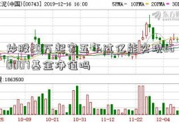 炒股20万起家五年过亿能实现360007基金净值吗