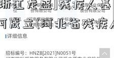 [600352浙江龙盛]残疾人基金会如何成立(河北省残疾人创业基金会)