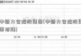 中新力合控股集团(中新力合控股集团招聘)