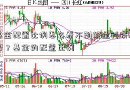 基金配置比例怎么看不到皖通科技股吧？基金的配置比例