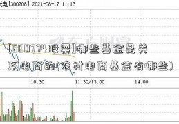 [600774股票]哪些基金是关系电商的(农村电商基金有哪些)