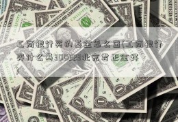 工商银行买的基金怎么查(工商银行买什么基300223北京君正金好)