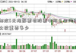 邮政5元观影票有股票中那几日均线比较重要多少