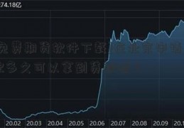 [免费期货软件下载]在北京申请贷款多久可以拿到贷款呢？