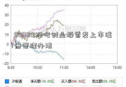 000012股吧创业板首发上市注册管理办法