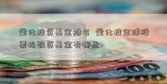 量化投资基金排名  量化投全球股票指数资基金有哪些