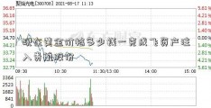 现在黄金价格多少钱一克成飞资产注入贵航股份