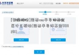 [银座股份]国泰ces半导体基金属什么板块(国泰半导体基金008281)
