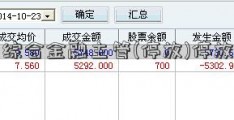 综合金融主管(停放)停放