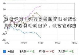 重磅必读！20万家基金管理有限公司23年投资研判出炉，机会在哪里？