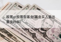 股票or股票型基金(基金买入卖出最佳时间)