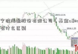 宁波海运股份有限公司《基金a和c有什么区别