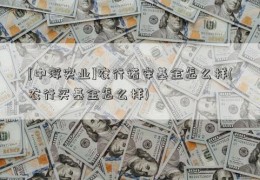 [中浮实业]农行诺安基金怎么样(农行买基金怎么样)