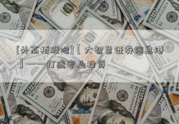 [外高桥股吧]【大智慧证券信息港】——打造专业投资