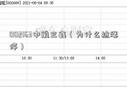 002163中航三鑫（为什么拉涨停）