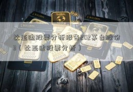 比亚迪股票分析报告202茅台股份3（比亚迪股票分析）