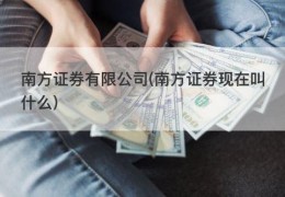 南方证券有限公司(南方证券现在叫什么)